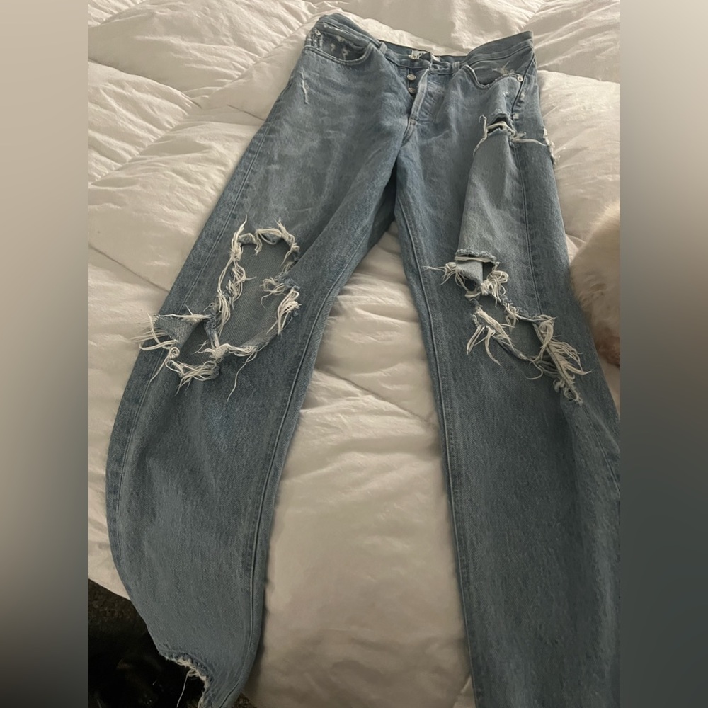Agolde 90’s loose fit jeans in Fallout ! Great condition